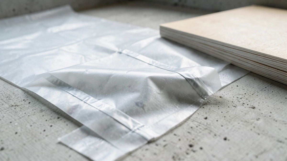 folia paroizolacyjna pod panele jak układać