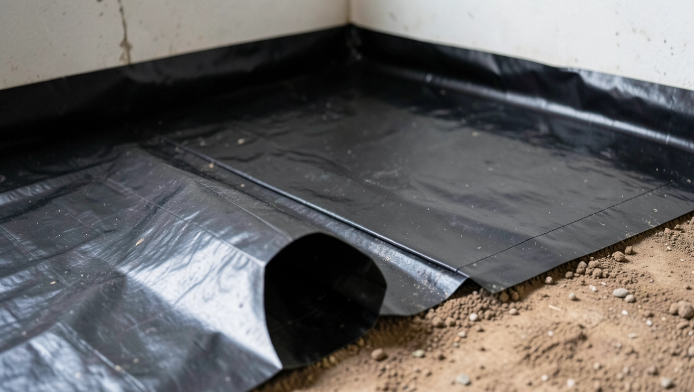 folia pod wylewki jak układać