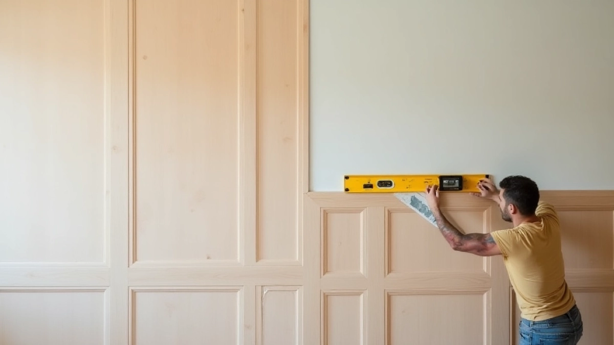 Jak układać panele przy krzywych ścianach