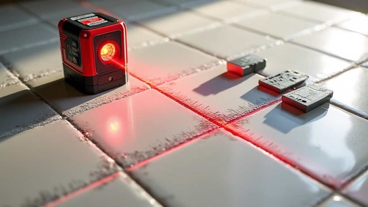 jaki laser do układania płytek