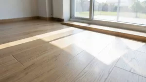 Jak układać panele podłogowe względem okna