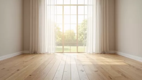 jak układać panele w stosunku do okna