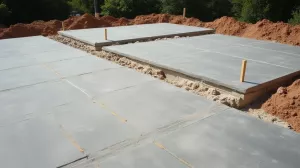 Układanie płyt tarasowych na suchym betonie