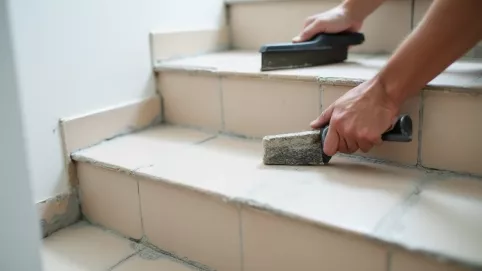 Układanie płytek na schodach cena robocizny