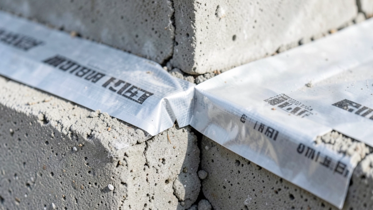 taśma dylatacyjna z folią jak układać