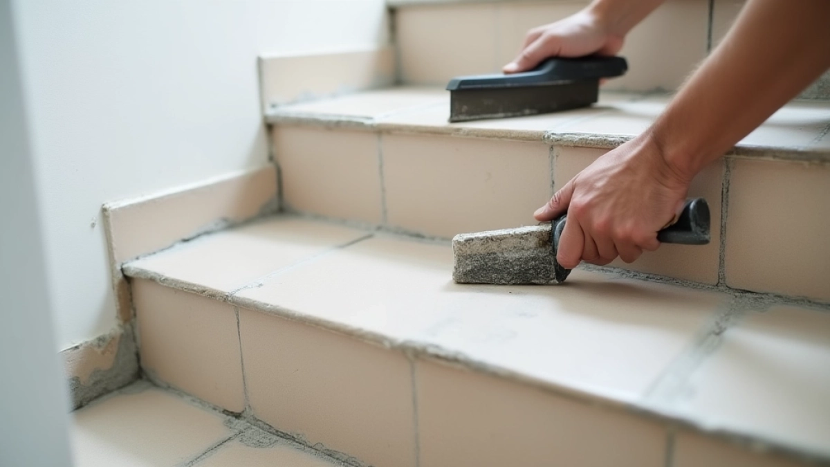 Układanie płytek na schodach cena robocizny