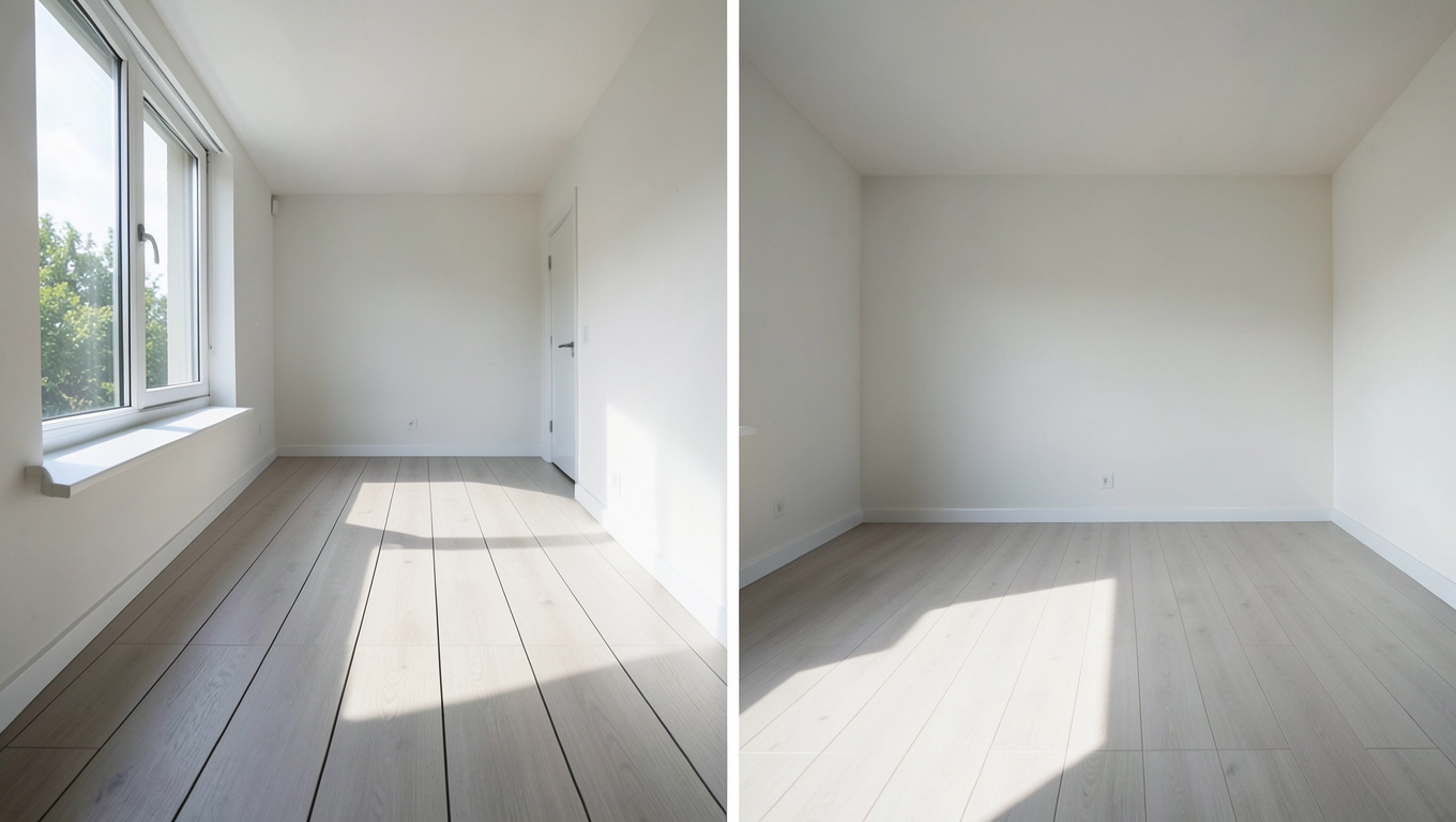 w jakim kierunku układać panele