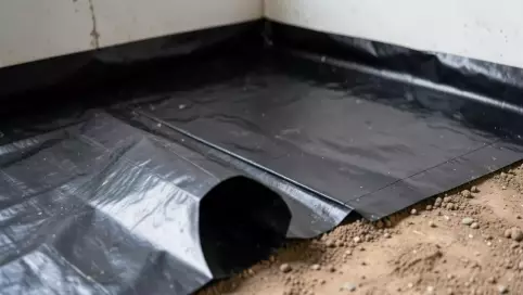 folia pod wylewki jak układać