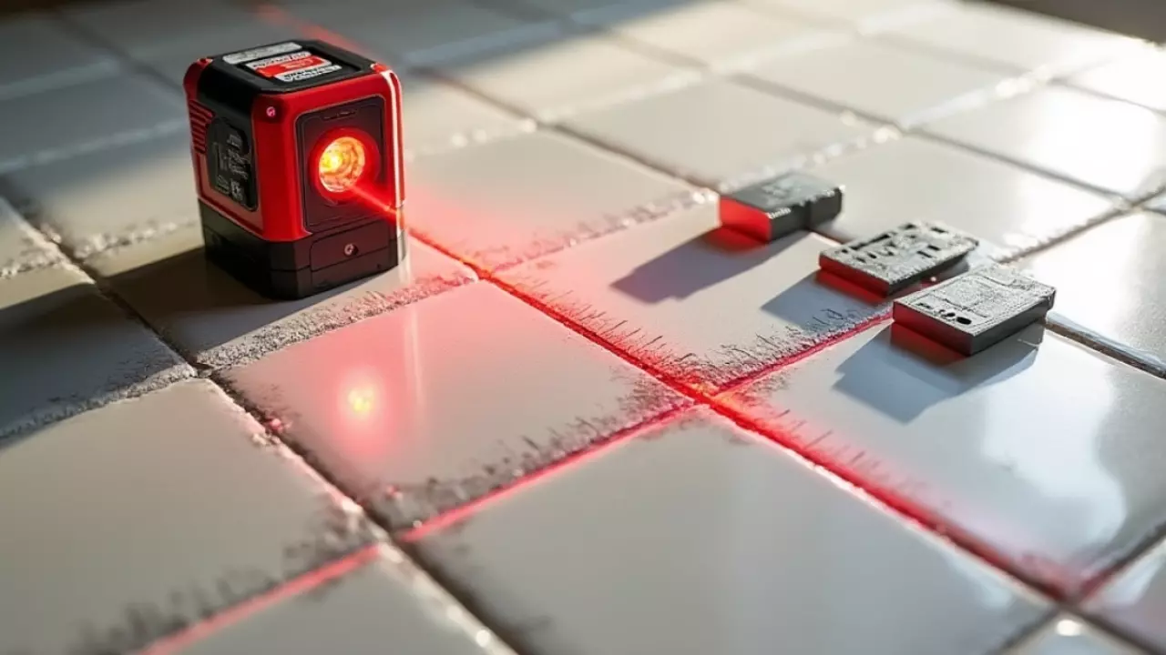 jaki laser do układania płytek