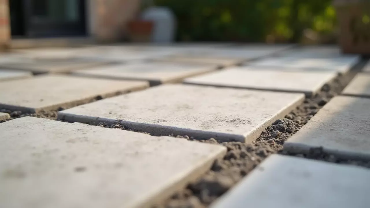 Układanie płyt tarasowych na suchym betonie cena